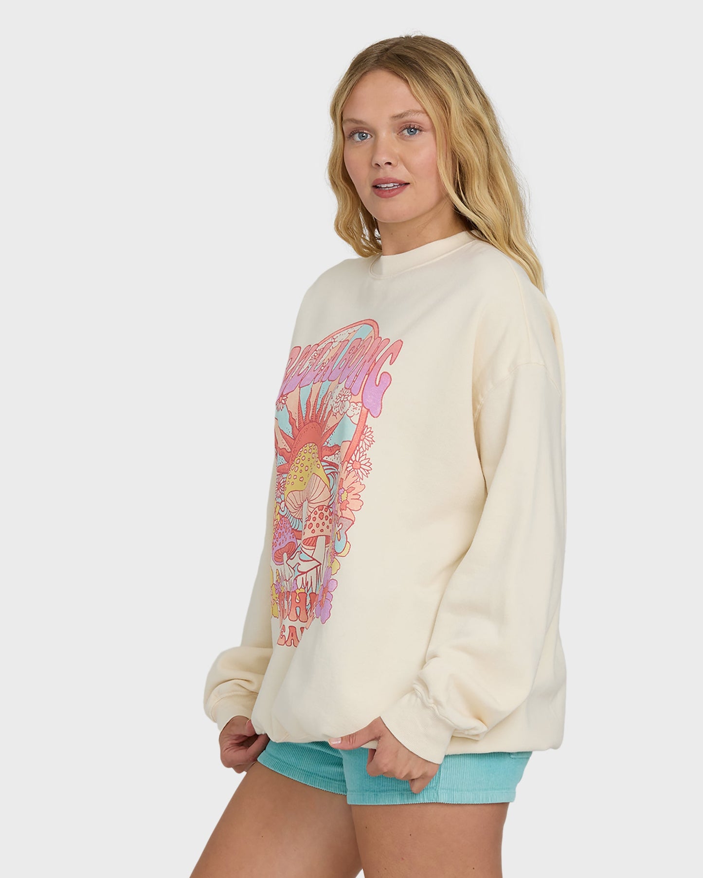 Ride In Crewneck Sweatshirt - Whitecap