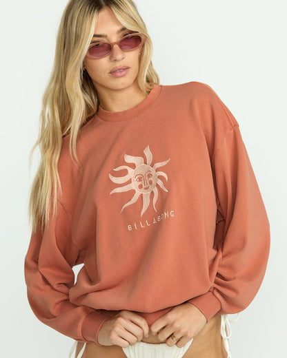 Bright Sun Kendal Crewneck Sweatshirt - Kiss The Earth