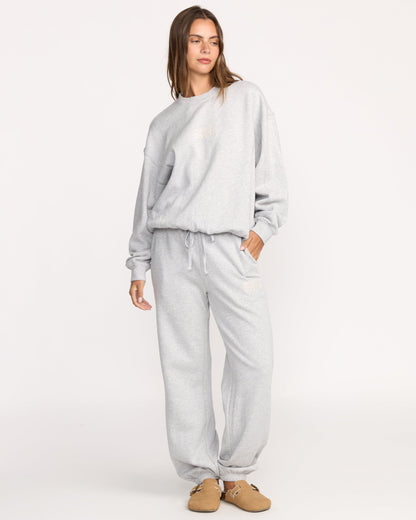 So Sunny Kendal Crewneck Sweatshirt - Heather Grey