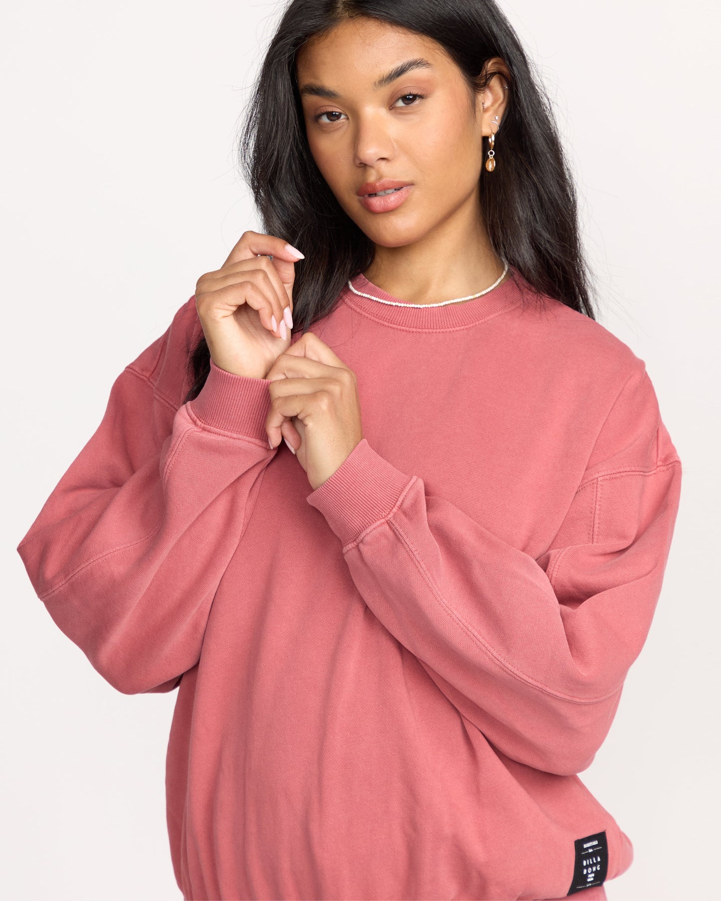 So Sunny Kendal Crewneck Sweatshirt - Wild Ginger