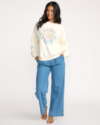 Echo Crewneck Sweatshirt - Salt Crystal