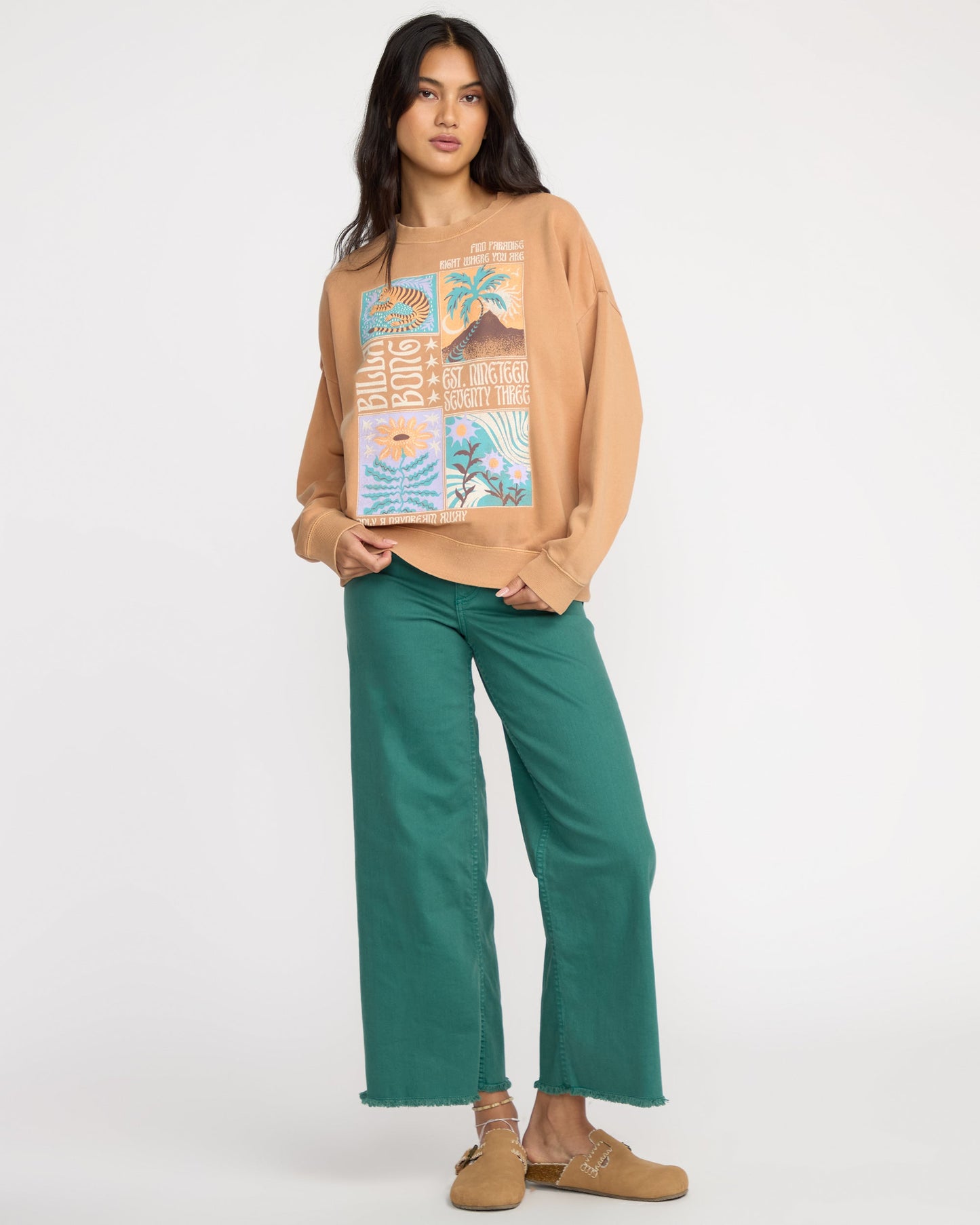 Echo Crewneck Sweatshirt - Dusty Trails