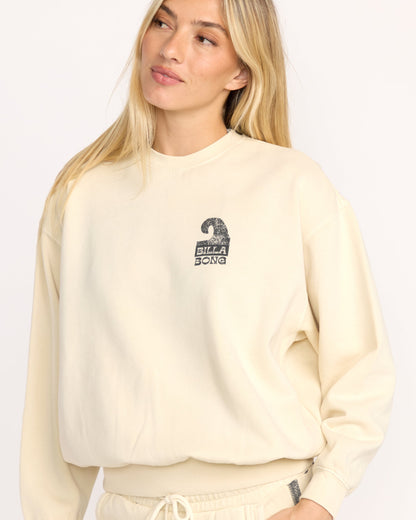 Sun Wave Livin Kendal Crewneck Sweatshirt - Whitecap