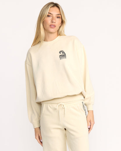 Sun Wave Livin Kendal Crewneck Sweatshirt - Whitecap