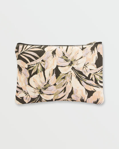 Lil Snitch Pouch - Black Floral