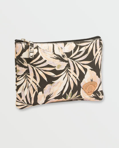 Lil Snitch Pouch - Black Floral