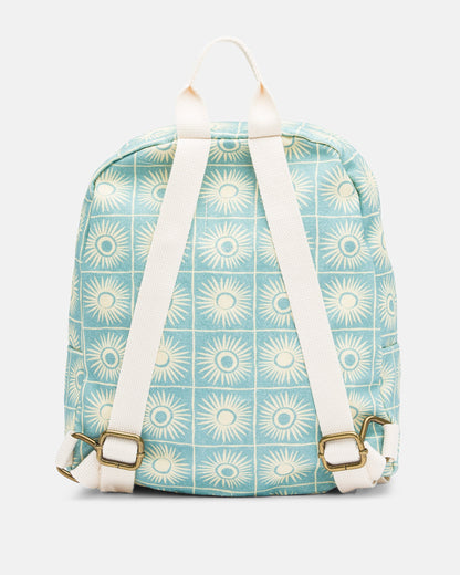 Mini Mama Backpack - Misty Blue