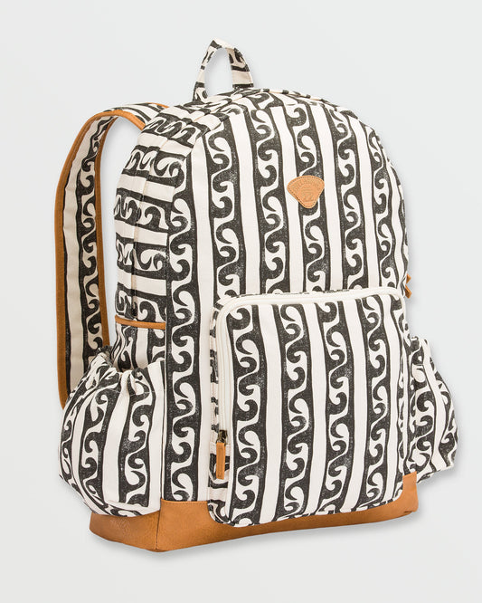 Home Abroad Backpack - Black White