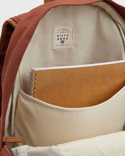 Home Abroad Backpack - Dark Coral