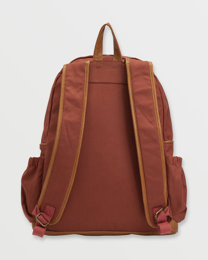Home Abroad Backpack - Dark Coral
