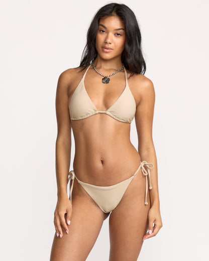 Tanlines Multi Tri Bikini Top - Cobblestone