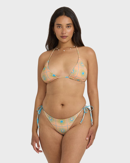 Show Me Sun Rev Remi Triangle Bikini Top - Multi