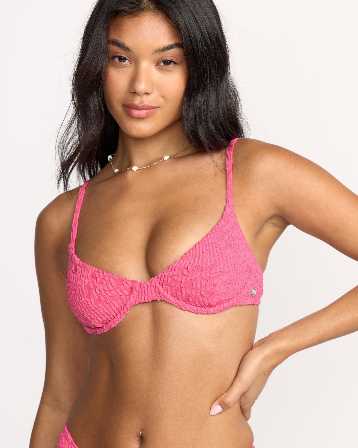 Were Wild Demi Underwire Bikini Top - Paradise Pink