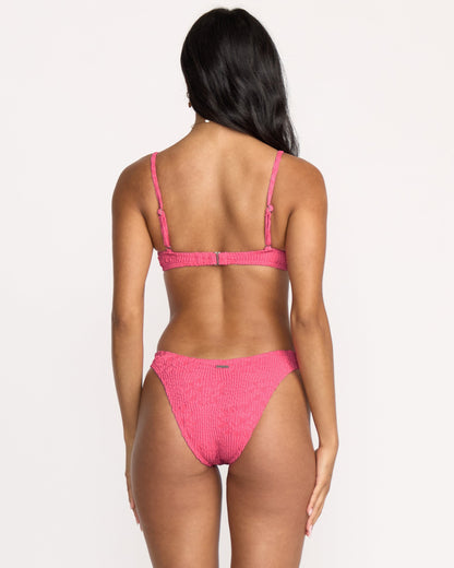 Were Wild Demi Underwire Bikini Top - Paradise Pink