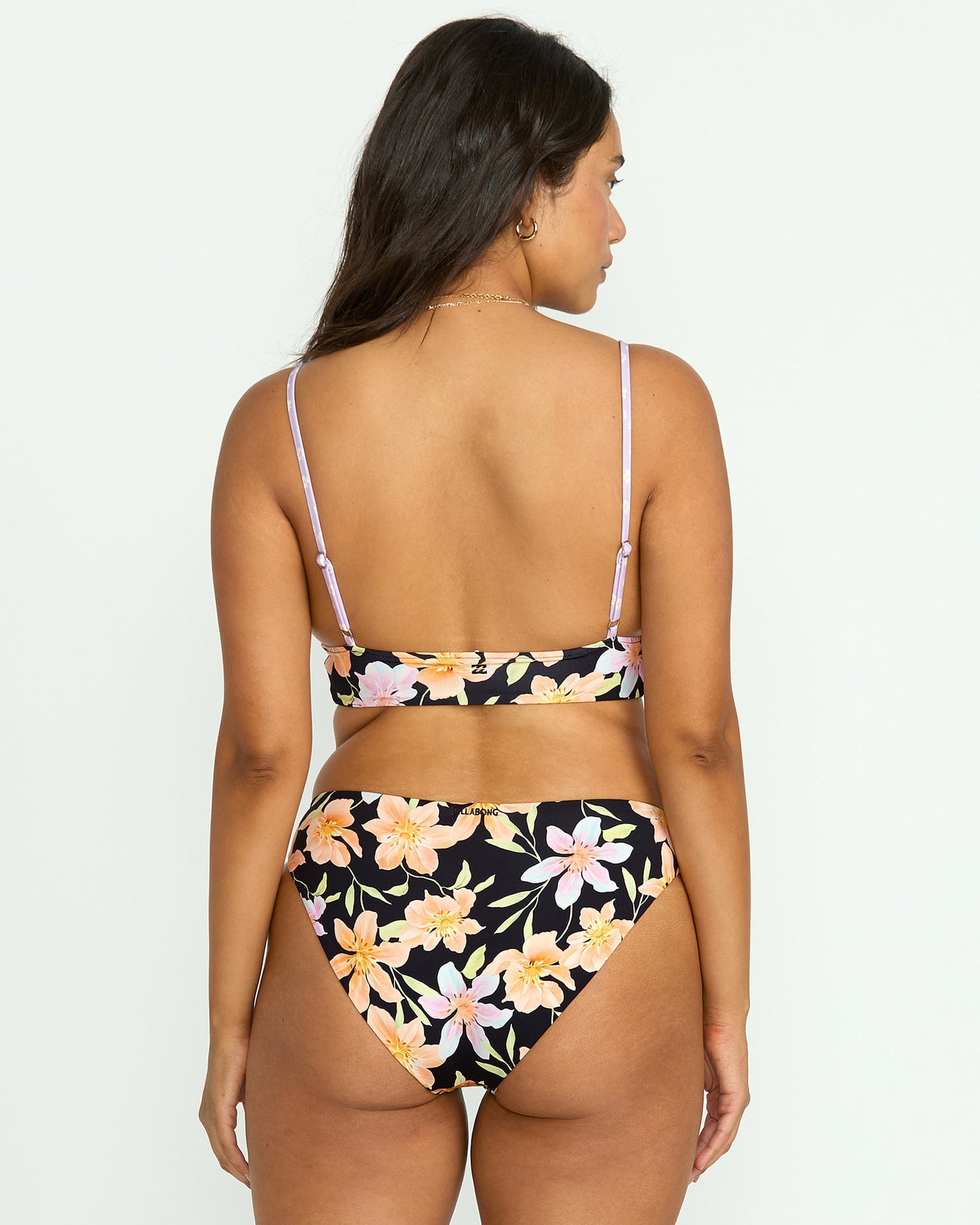Twin Sol Reversible V Neck Cami Bikini Top - Multi