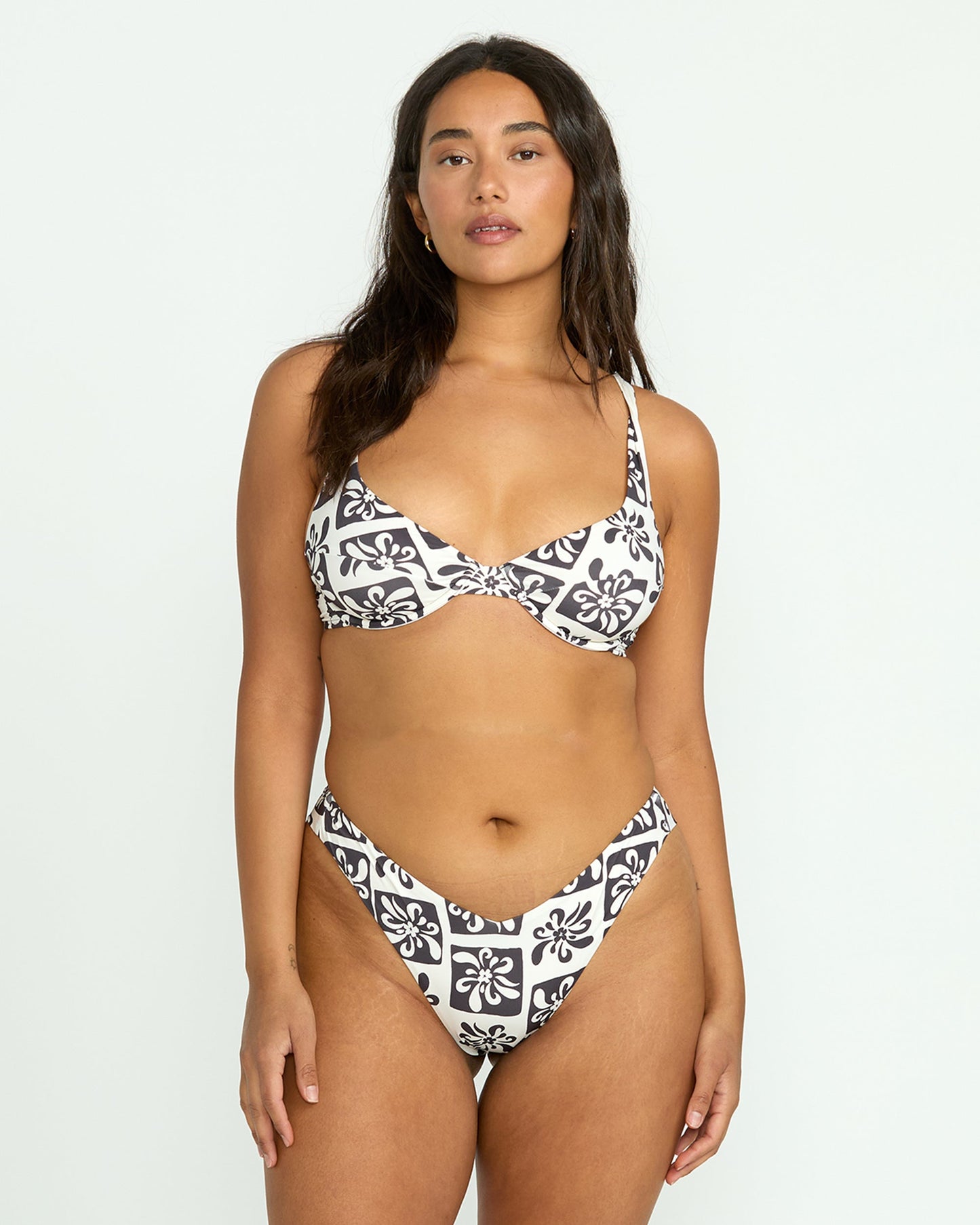 Ur A Legend V Hike Bikini Bottom - Black Sands