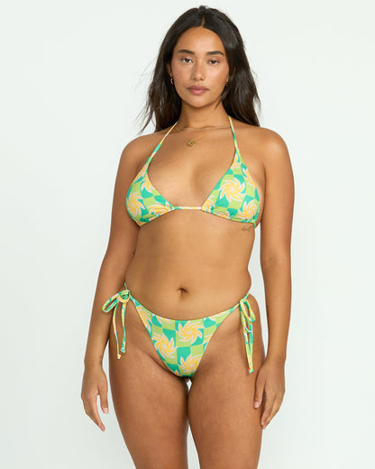 Trippin On Sun Tie-Side Maya Bikini Bottom - Multi