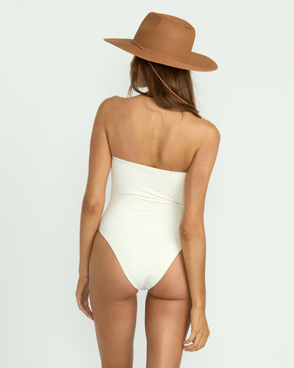 Wander Over Hailey One-Piece Swimsuit - Salt Crystal