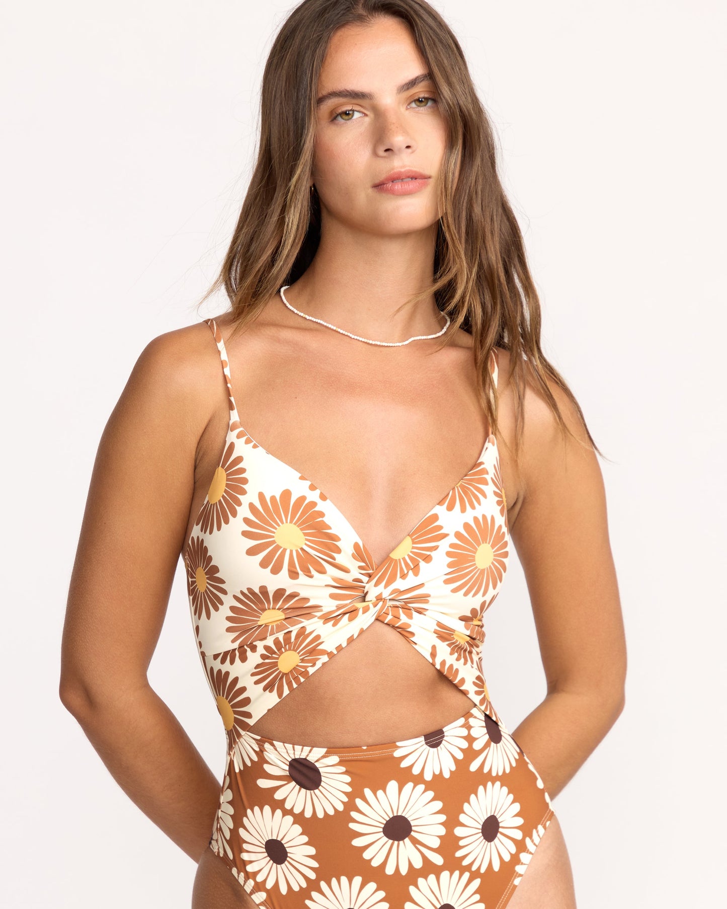 Fresh Daze Mika One-Piece Swimsuit - Sunburnt