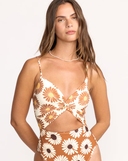 Fresh Daze Mika One-Piece Swimsuit - Sunburnt