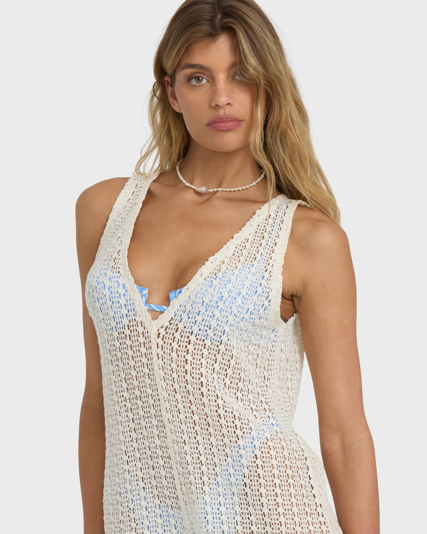 Steller Time Romper - Whitecap
