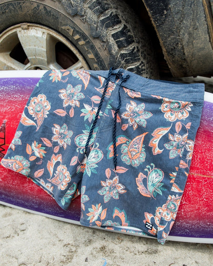 Good Times Pro Performance 18" Boardshorts - Midnight Blue