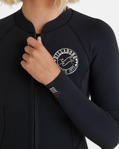 Peeky Natural Flatlock Jacket - Black