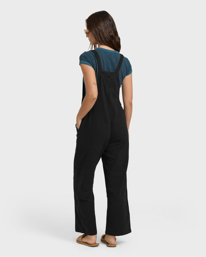 Pacific Time Jumpsuit - Black Sands