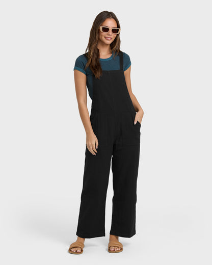 Pacific Time Jumpsuit - Black Sands