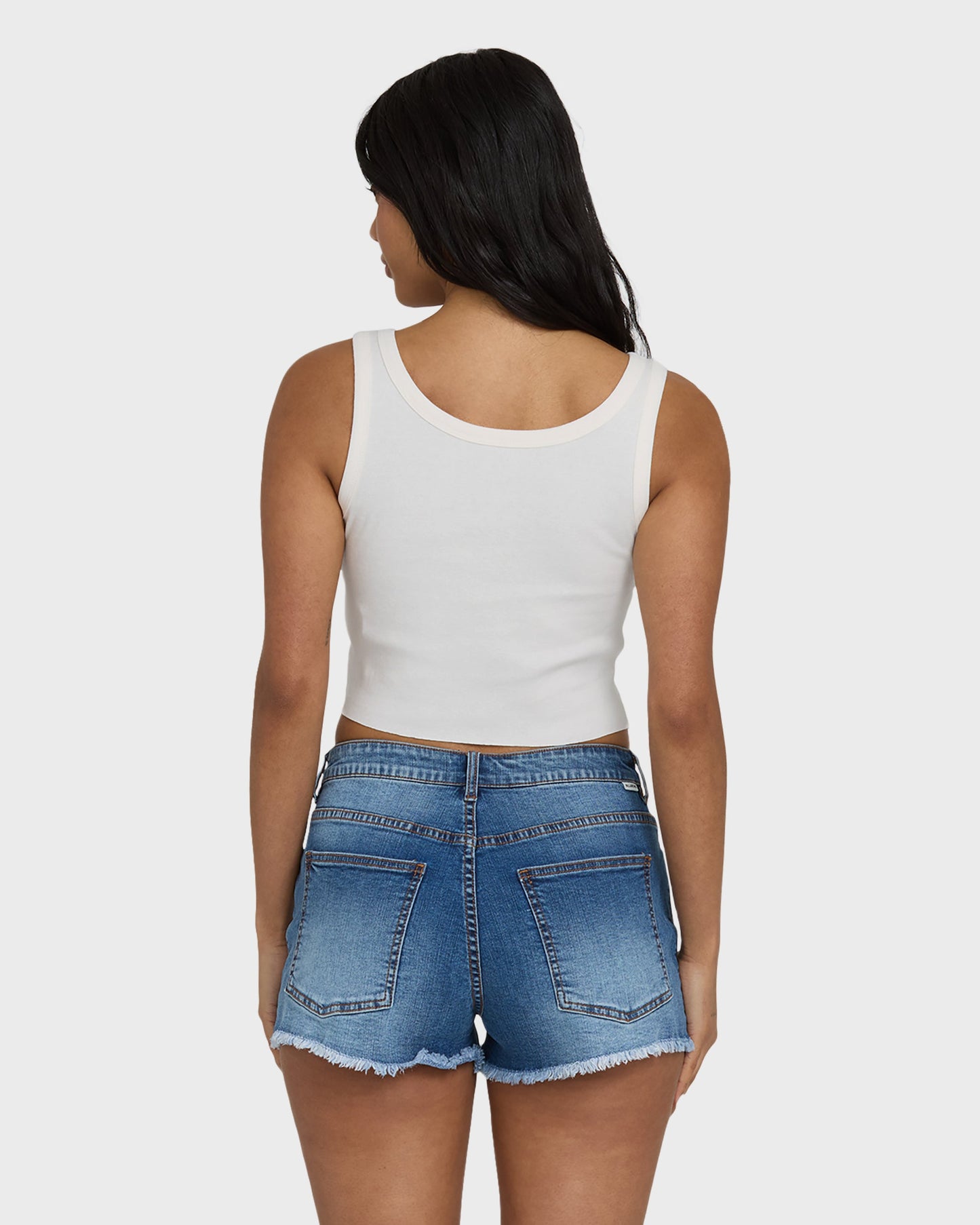 Hula Club Rj Tank Top - Salt Crystal