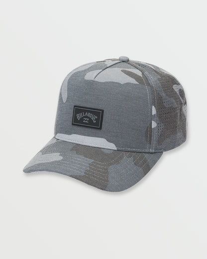 Crossfire Snapback Hat - Black Camo