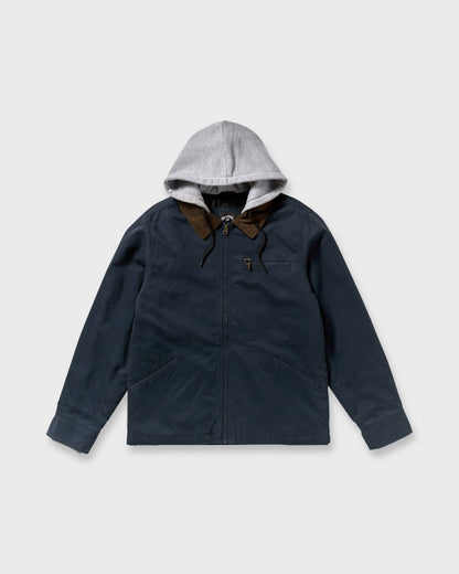 Barlow Hooded Jacket - Navy