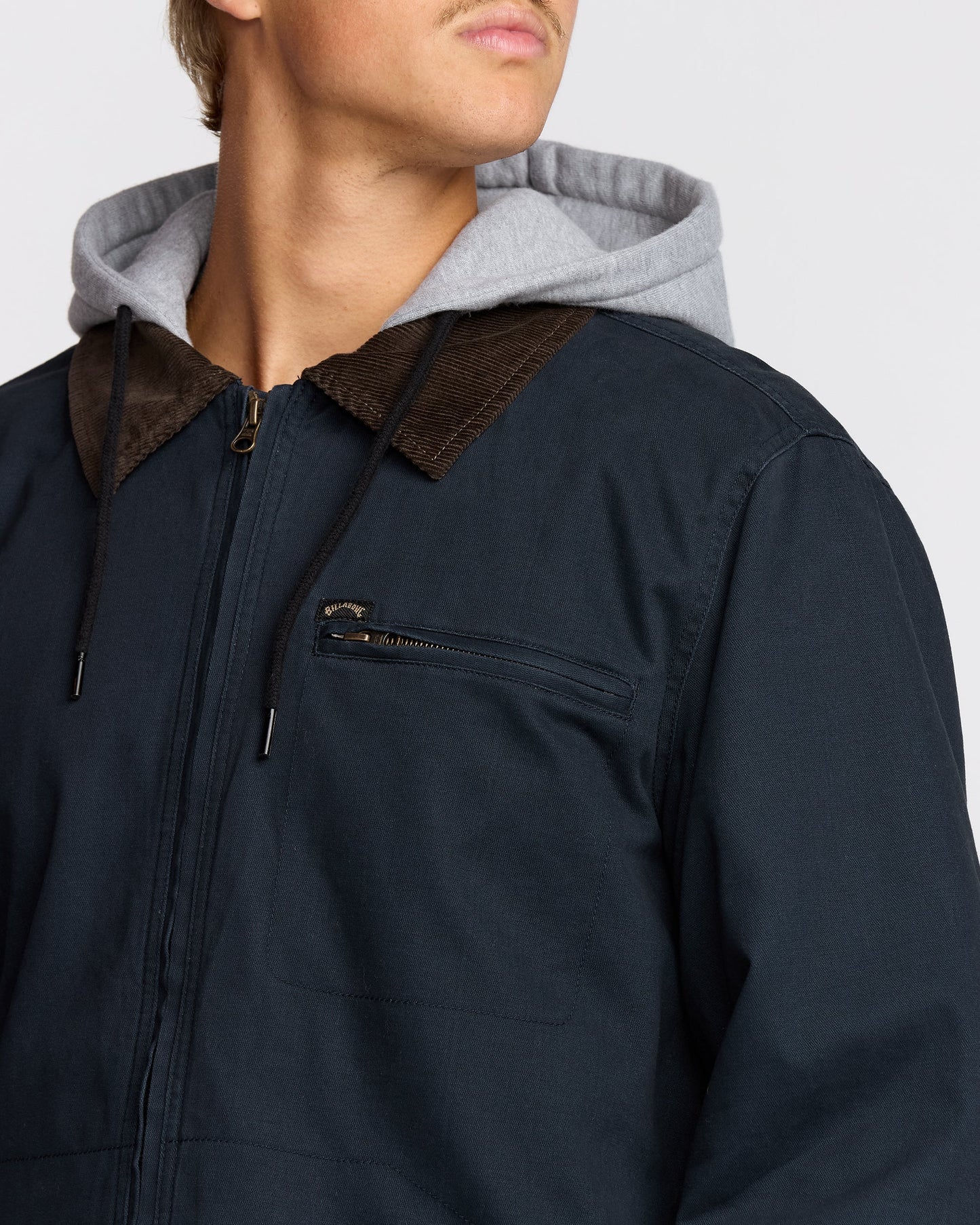 Barlow Hooded Jacket - Navy