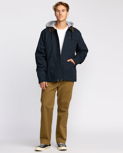 Barlow Hooded Jacket - Navy