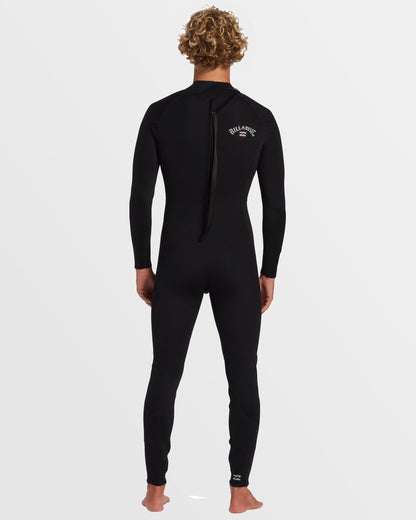 4/3mm Foil GBS Back Zip Wetsuit - Black