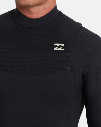 4/3mm Revolution Natural Upcycler GBS Chest Zip Wetsuit - Black