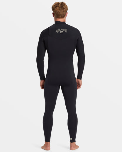 4/3mm Revolution Natural Upcycler GBS Chest Zip Wetsuit - Black
