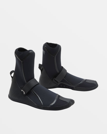 7mm Furnace Upcycler Welded Hidden Split Toe Wetsuit Boots - Black