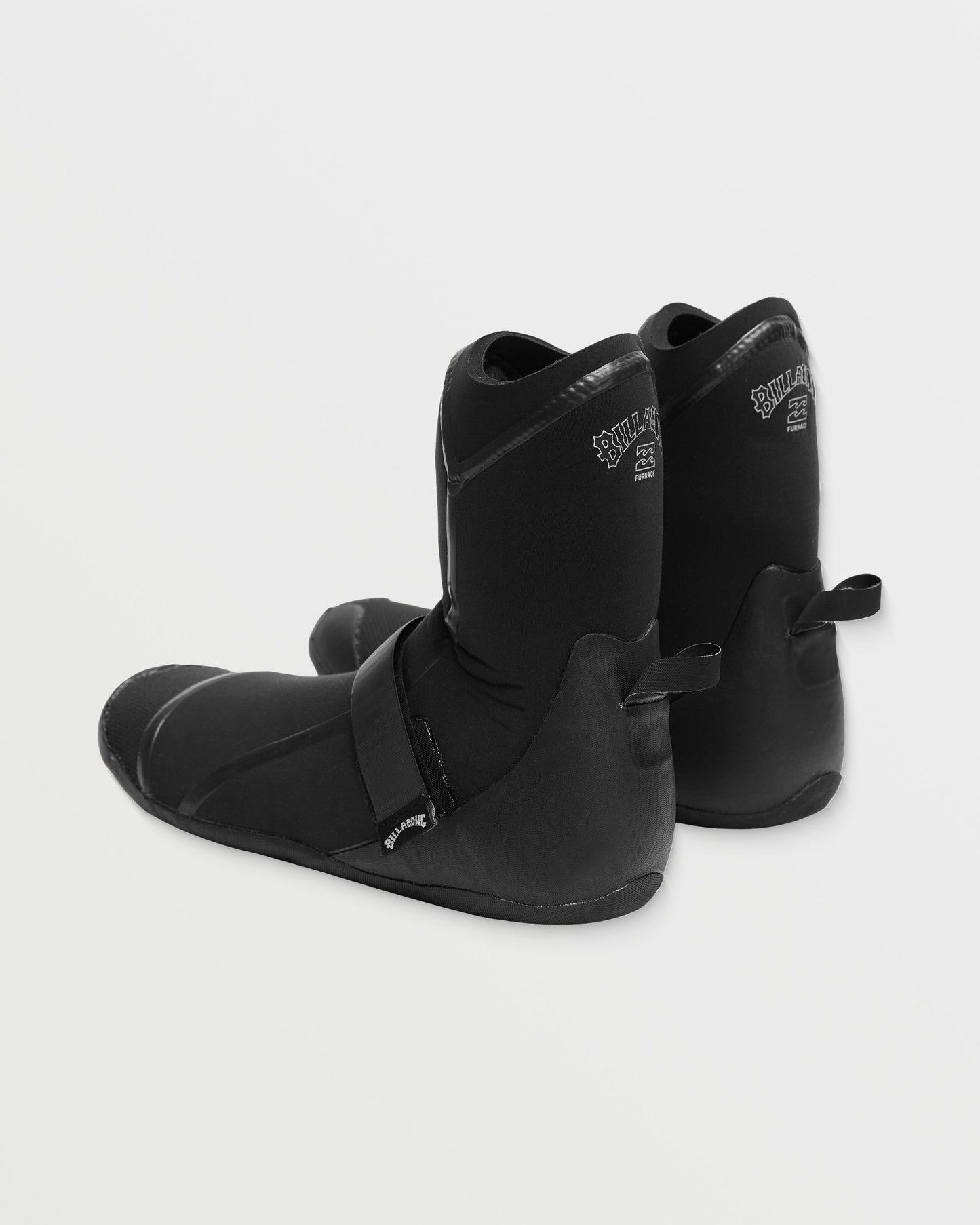 7mm Furnace Upcycler Welded Round Toe Wetsuit Boots - Black
