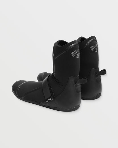 7mm Furnace Upcycler Welded Round Toe Wetsuit Boots - Black