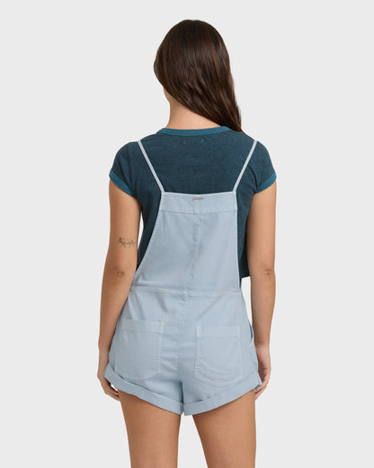 Wild Pursuit Romper - Washed Chambray