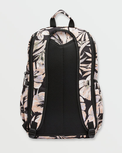 Roadie Backpack - Black Floral