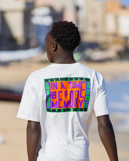 Billabong x Mami Wata Time Before Memory Regular Tee - Off White