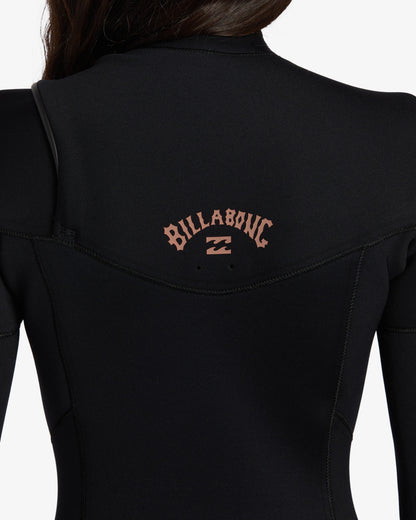 4/3mm Foil GBS Chest Zip Wetsuit - Black