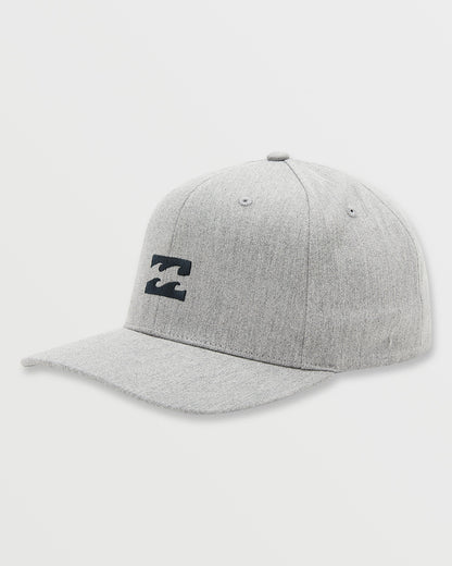 All Day Snapback Hat - Gray Heather